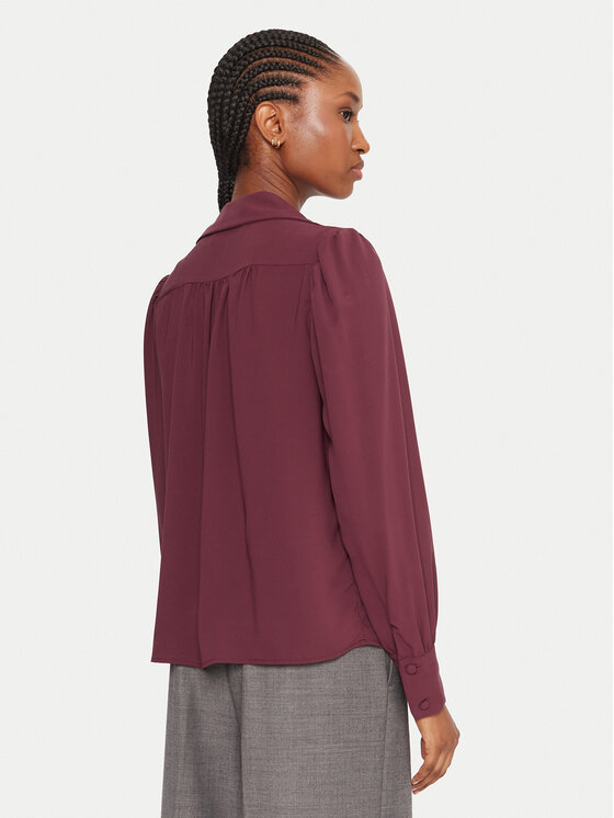 Rinascimento Rinascimento Bluse CFC0125721003 Dunkelrot Regular Fit