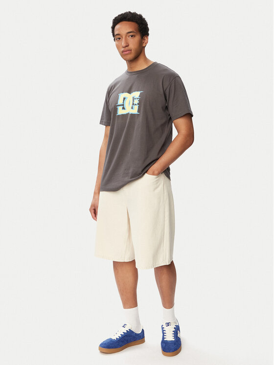 DC Shoes DC Shoes Marškinėliai Big Deal Star ADYZT05443 Tamsiai pilka Regular Fit