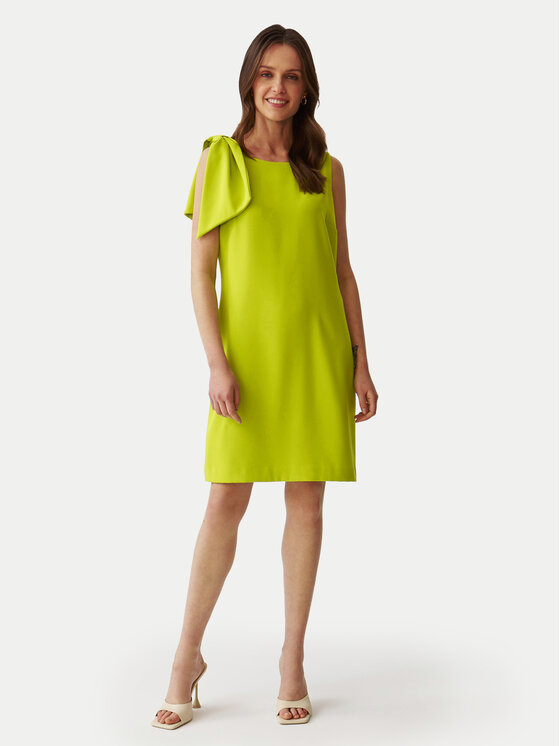 Tatuum Tatuum Koktel haljina Hastika T2406.214 Zelena Regular Fit