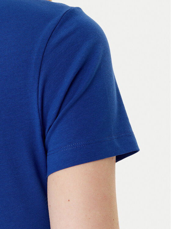 Guess Jeans Guess Jeans Tričko W5YI04 J1314 Modrá Slim Fit