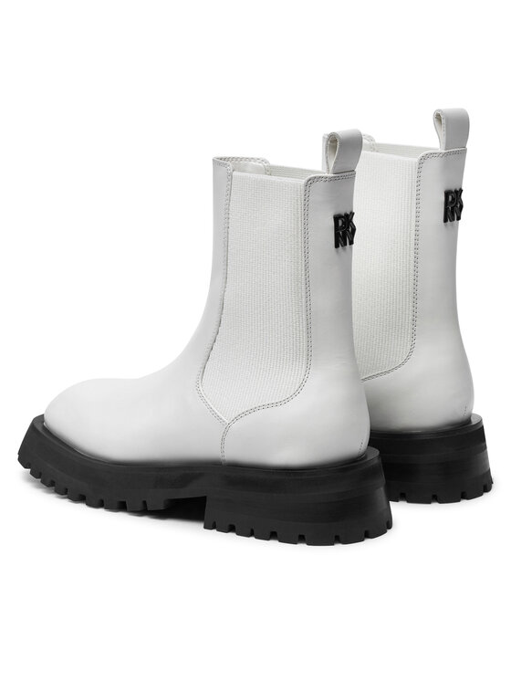 DKNY DKNY Klassische Stiefeletten Rianne Chelsea K3471540 Weiß