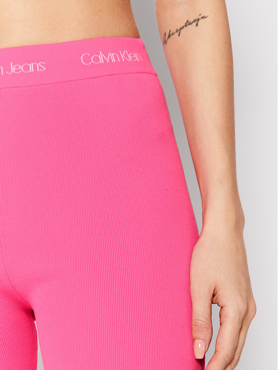 Calvin Klein Rosa Radhose Slim J20J219637 Jeans Fit