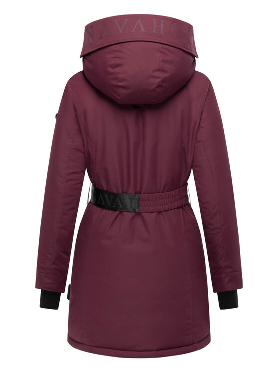 Navahoo Navahoo Kurtka zimowa Frostkuss Bordowy Regular Fit