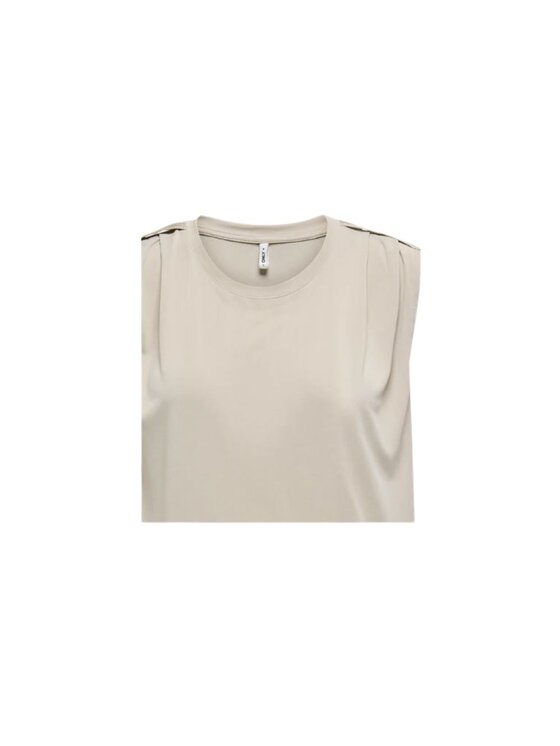 ONLY ONLY Top onlfree life sl modal satin Beige Regular Fit