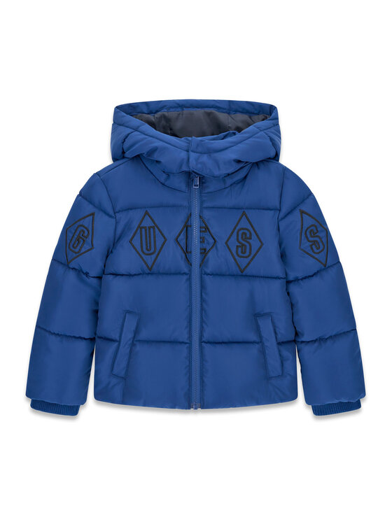 Guess Guess Winterjacke N6BL01 W4104 Dunkelblau Regular Fit