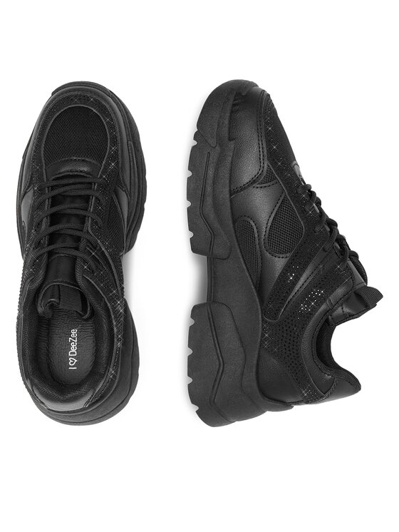 DeeZee DeeZee Sneakersy TS5528-03 Czarny