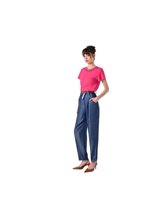 Rinascimento Rinascimento Παντελόνι γυναικείο Pantalone donna Σκούρο μπλε Regular Fit