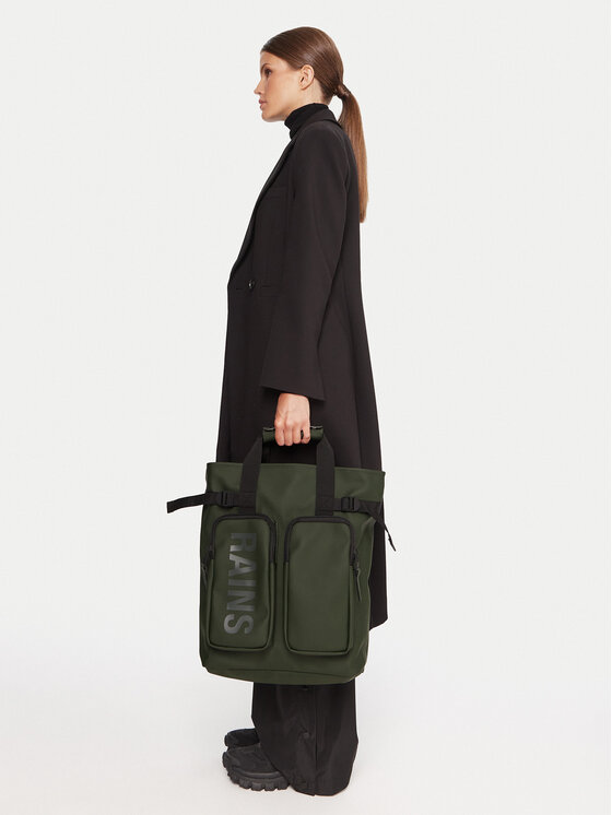Rains Rains Σακίδιο Texel Tote 14240 Χακί