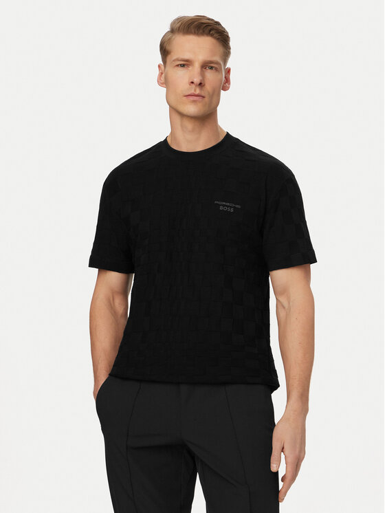 BOSS Tricou PS Spirit70 50559821 Bleumarin Relaxed Fit