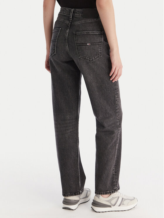 Tommy Jeans Tommy Jeans Jeans Layla DW0DW20646 Schwarz Straight Fit