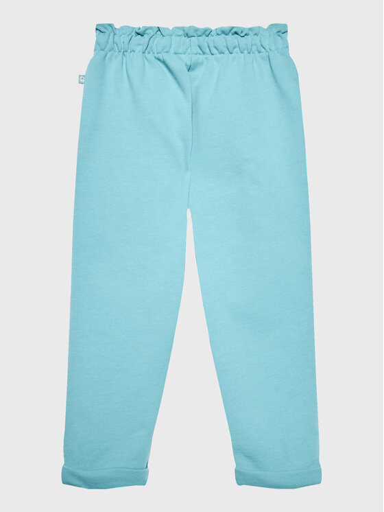 United Colors Of Benetton United Colors Of Benetton Spodnie dresowe 3JLXCF025 Turkusowy Regular Fit