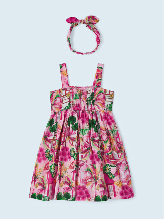 Mayoral Mayoral Sommerkleid 3941 Rosa