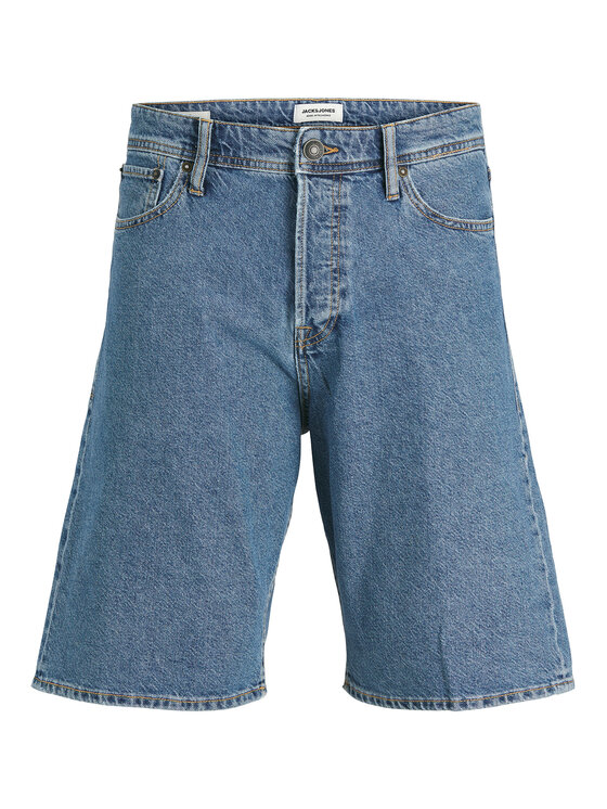 Jack&Jones Jack&Jones Pantaloncini di jeans Alex 12272551 Blu Baggy Fit