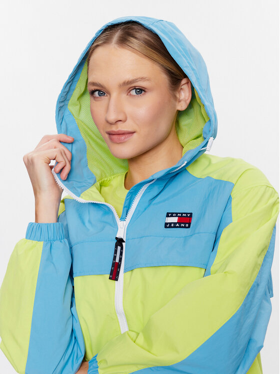 Tommy Jeans Tommy Jeans Geacă de vânt Chicago DW0DW15820 Verde Regular Fit