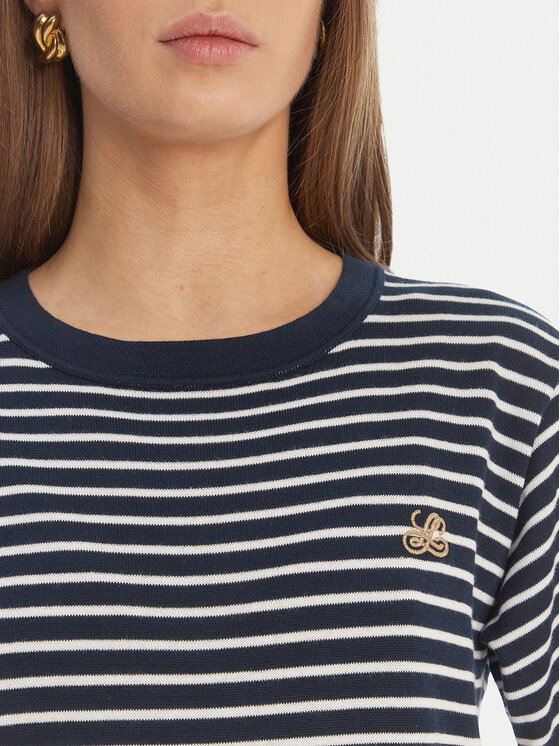 Luisa Spagnoli Luisa Spagnoli Tricou Cattolica 100402 Bleumarin Regular Fit
