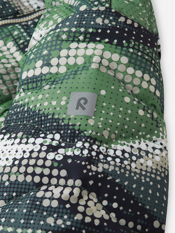 Reima Reima Pernata jakna Fossila 5100058C Zelena Regular Fit