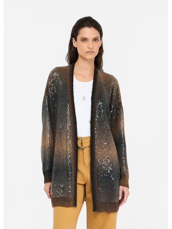 Liu Jo Liu Jo Cardigan MF5248MA14RS9472 Marrone Regular Fit