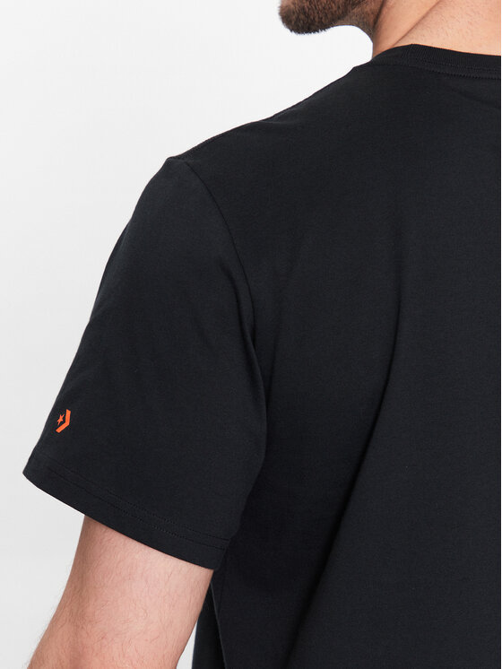 Converse Converse T-shirt Cloud Sky 10024587-A02 Nero Standard Fit