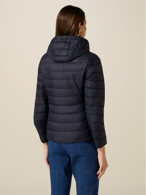 Oltre Oltre Kurtka puchowa F906R001515N034 Niebieski Regular Fit