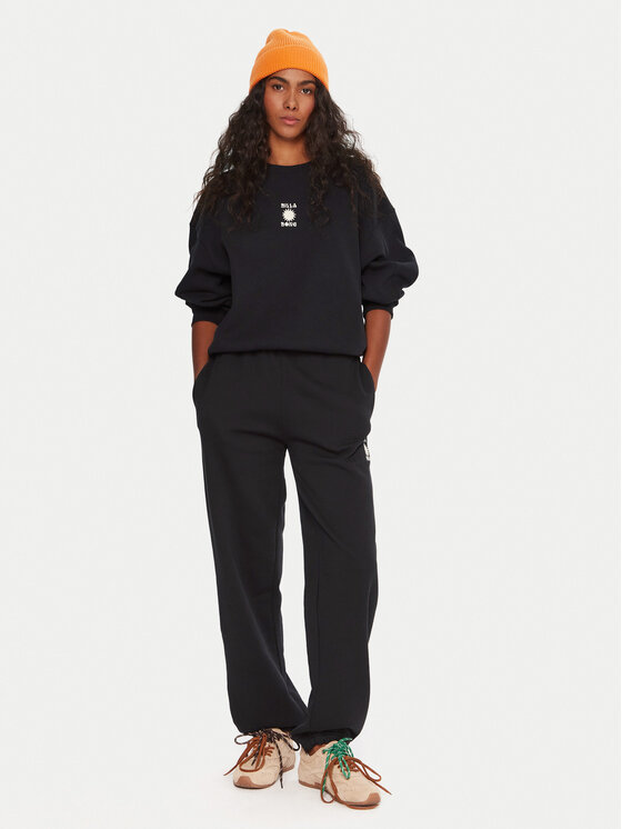 Billabong Billabong Bluză So Sunny EBJFT00155 Negru Oversize