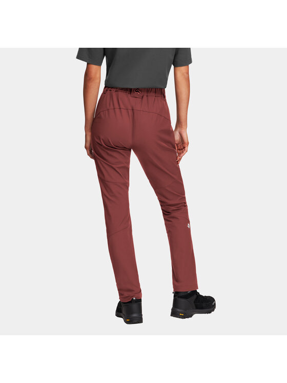 Alpinus Alpinus Spodnie outdoor Marmore Bordowy Regular Fit