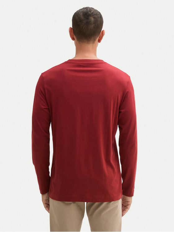 Tom Tailor Tom Tailor Hosszú ujjú 1043992 Piros Regular Fit
