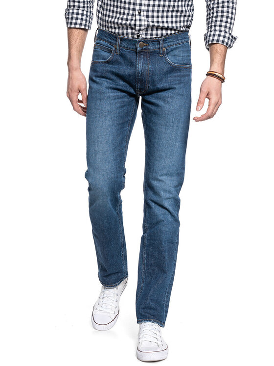 Lee Lee Jeans DAREN ZIP FLY Blu Straight Fit