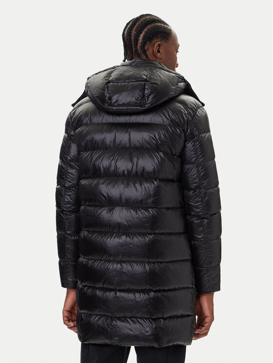 Blauer Blauer Geacă din puf 25WBLUK03147 Negru Regular Fit
