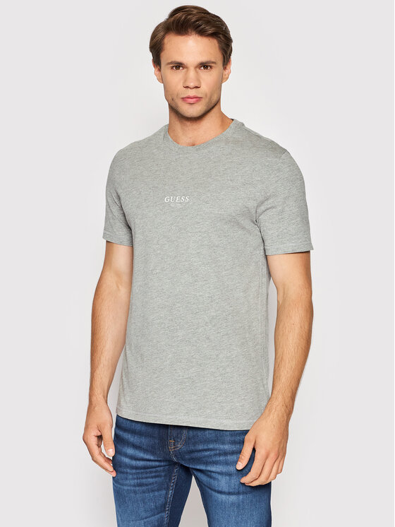 Guess Guess T-Shirt M2YI72 I3Z11 Γκρι Slim Fit