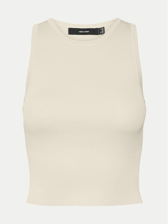 Vero Moda Vero Moda Top Ginny 10300339 Biały Slim Fit