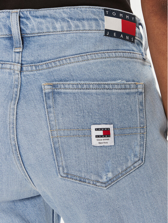 Tommy Jeans Tommy Jeans Jeans hlače Maddie DW0DW17609 Modra Straight Fit