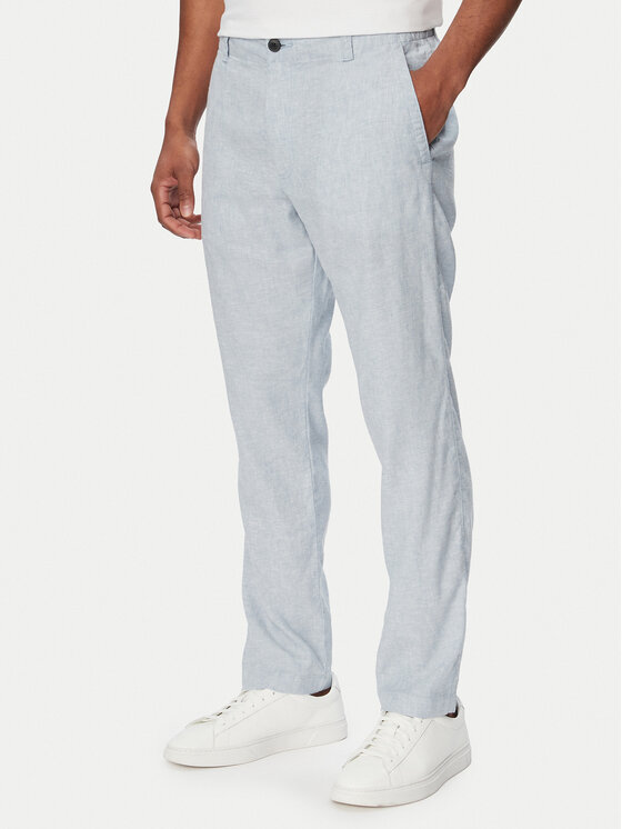 BOSS BOSS Čino bikses Sanderson-L-3 50559595 Zils Regular Fit