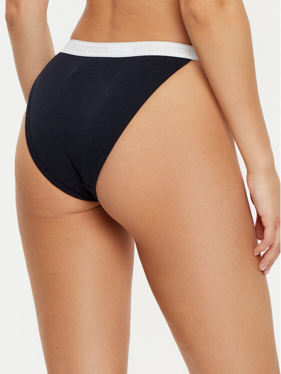 Tommy Hilfiger Tommy Hilfiger Klasične spodnje hlačke UW0UW05538 Mornarsko modra