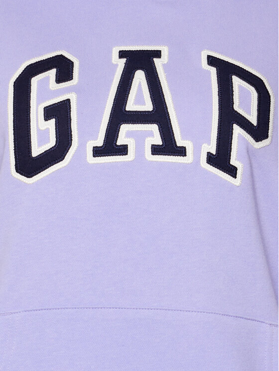 Gap Gap Bluza 870537-03 Fioletowy Regular Fit