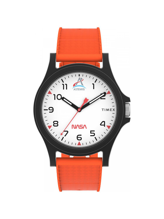 Timex Timex Zegarek TW2Y13000 Pomarańczowy