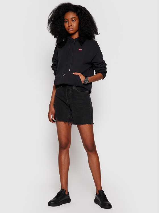 Felpa Standard 24693-0002 Nero Loose Fit