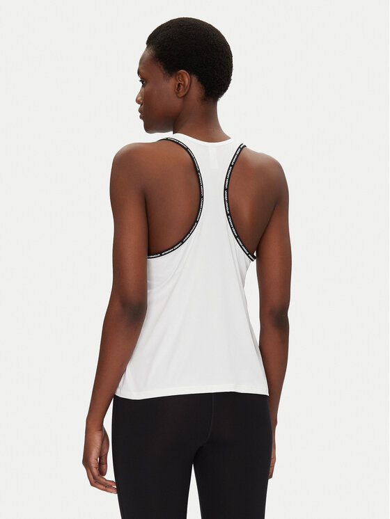 Under Armour Under Armour Top Tech Knockout 1389851 Biały Regular Fit