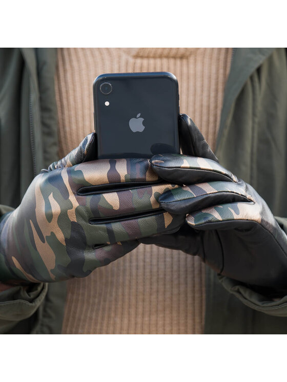 napo gloves napo gloves Rękawiczki Męskie napoCAMO (czarny/zielony) L Zielony