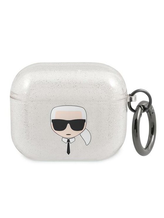 KARL LAGERFELD KARL LAGERFELD Etui na słuchawki AirPods 3 Srebrny