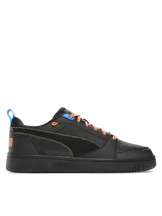 Puma Snīkeri Rebound v6 Low Open 393581 01 Melns