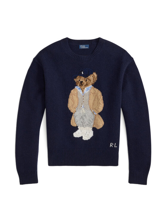 Polo Ralph Lauren Polo Ralph Lauren Džemper 211972139001 Tamnoplava Relaxed Fit