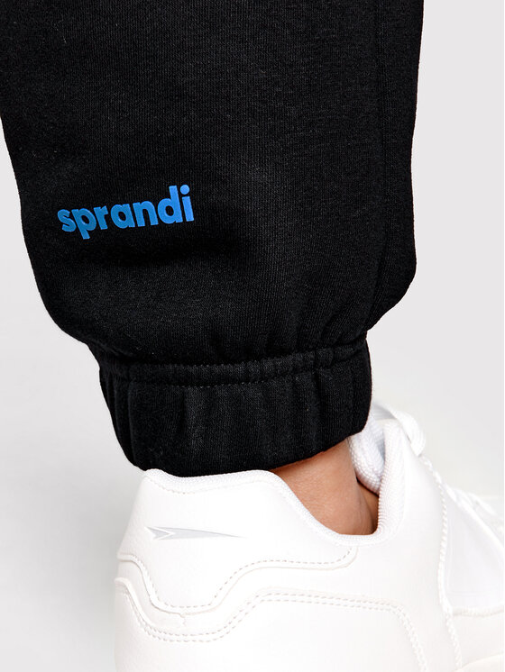 Sprandi Sprandi Dressipüksid SP22-SPM552 Must Regular Fit