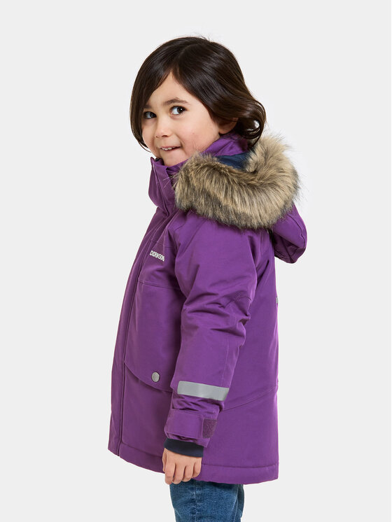 Didriksons Didriksons Зимно яке Bjärven 505470 Виолетов Regular Fit