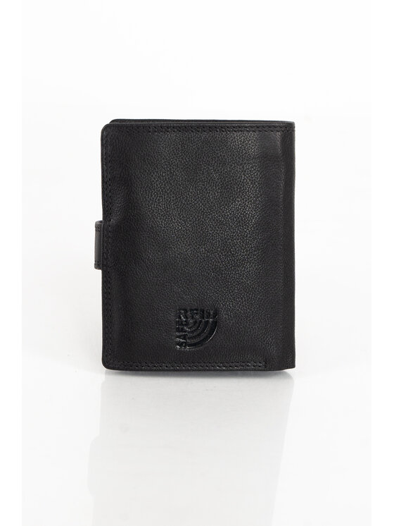 Mustang Mustang Portafoglio da uomo DENIMO HIGH WALLET Nero