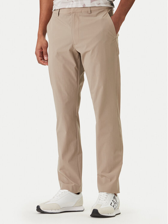Ea7 Emporio Armani Herren Beige Stoffhose 7M000509 Af14589 U6167 Regular Fit