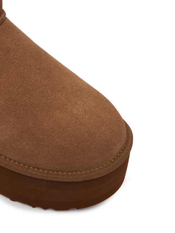 Ugg Ugg Škornji za sneg W Classic Ultra Mini Platform 1135092 Rjava