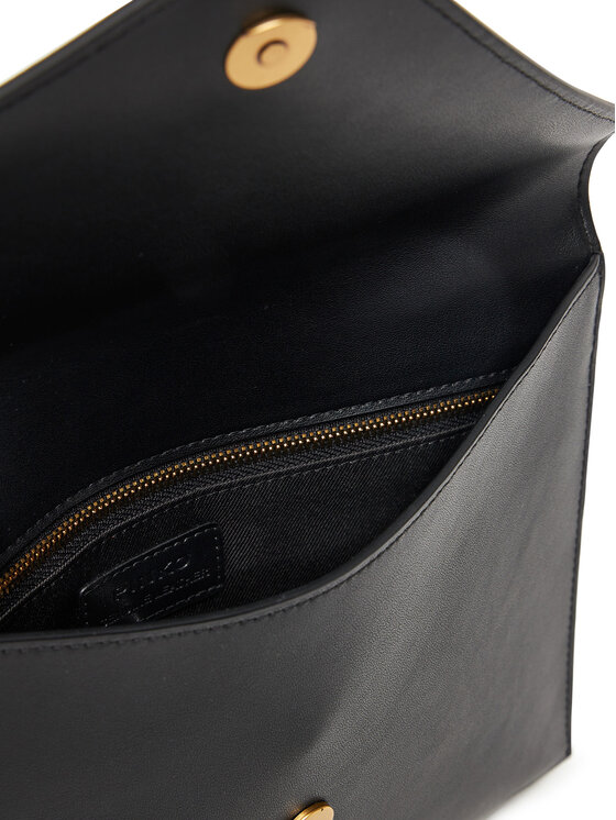 PINKO PINKO Handtasche Flat Purse Handle AI 25-26 PCPL104820 A0F1 Schwarz