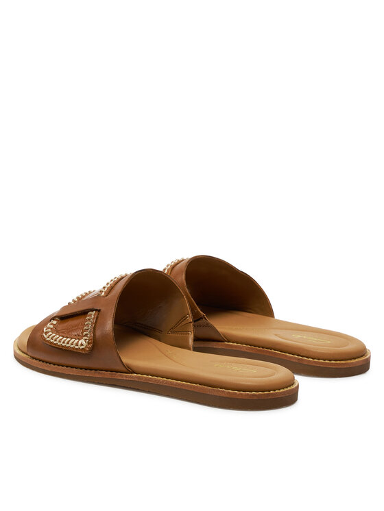 Clarks Clarks Natikači Maritime Mule 26176402 Rjava