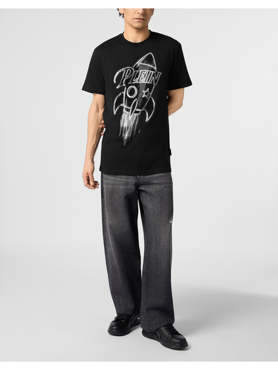 PHILIPP PLEIN PHILIPP PLEIN T-shirt 31080 Nero Regular Fit