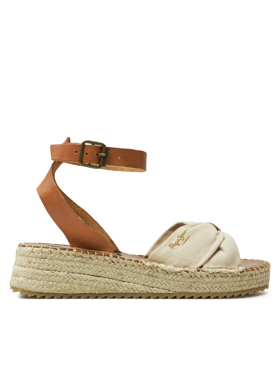 Pepe Jeans Espadrilky Kate One PLS90659 Biela
